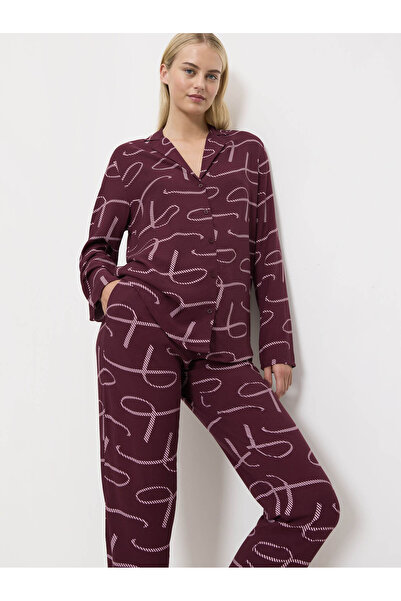 Triumph Pyjama Boyfriend Schlafanzug Schlafmode Bequem