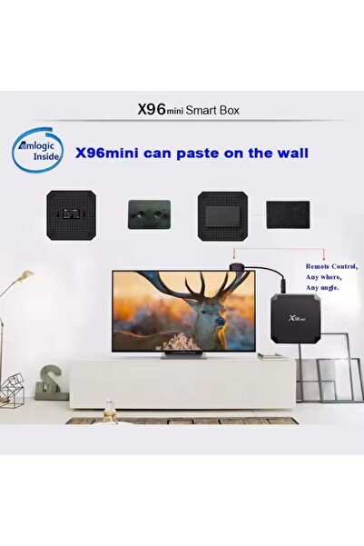 Generic صندوق تلفزيون فائق الدقة 4K مع جهاز تحكم عن بعد B07N6PFMP1 صندوق استقبال الإنترنت صندوق التلفزيون TVBOX Android