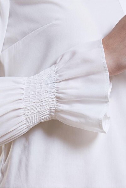 Alvina 44581 Model Shirt Collar Hijab Tunic