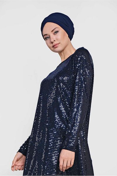 Alvina 4063 Model Sequin Tunic
