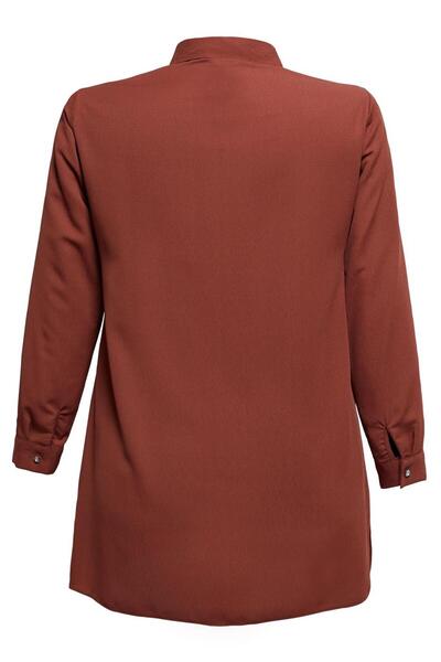 Alvina Large Size Stone Detailed Tunic 20397