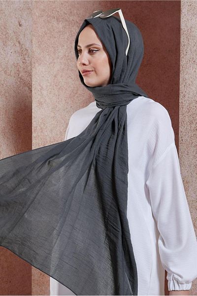 Alvina ALVİNA Shawl 8436 - Απλό και μοντέρνο σχέδιο