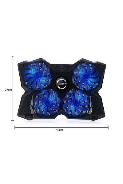 Other Cooling Pad For 17-Inch Laptop Black/Blue