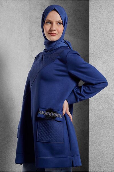 Alvina Stone Detail Tracksuit Tunic 45203