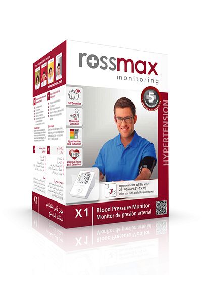Rossmax Automatic Arm Blood Pressure Monitor X1,