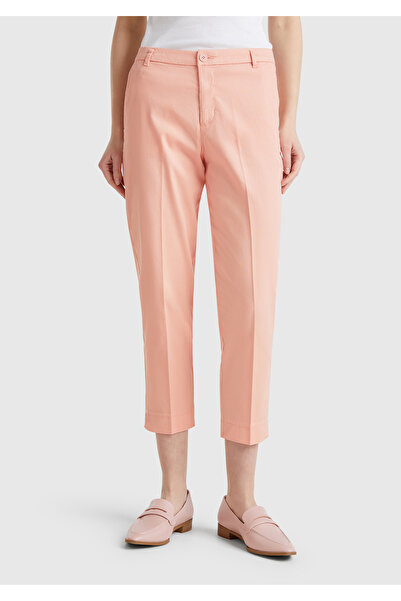 United Colors of Benetton Pantaloni chino de sezon roz de damă