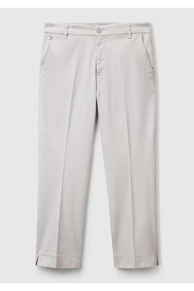 United Colors of Benetton Kadın Gri Mevsimlik Chino Pantolon