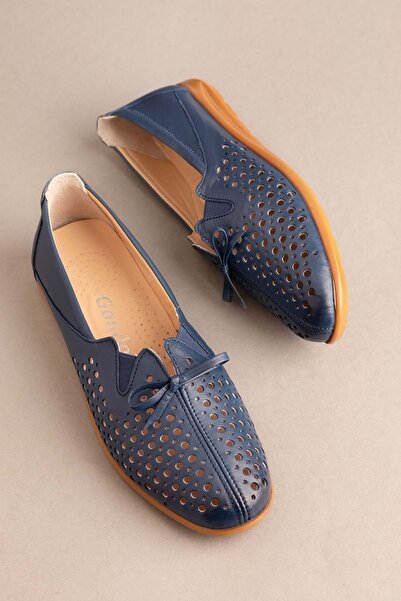 Gondol Hakiki Deri Ortopedik Taban Günlük Ayakkabı Esfa.2605