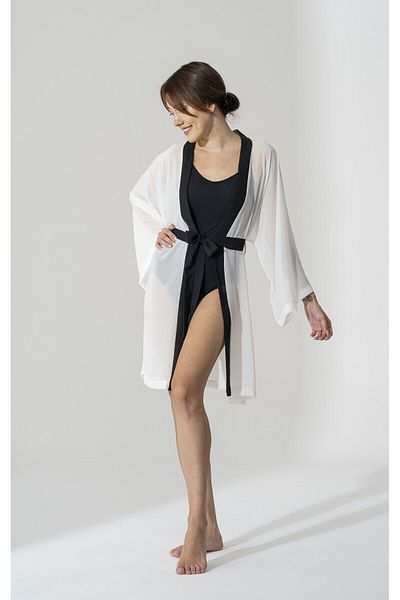 BEJ DOKU CHIFFON PAREO / KIMONO