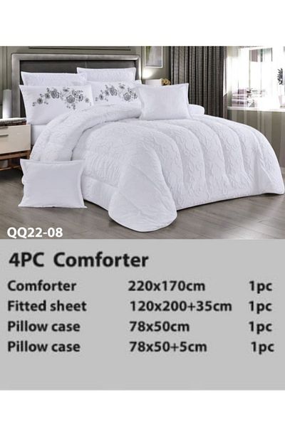 Moon Luxury Embroidered Jacquard Bedspread, 4 Pieces, 220x170cm, 200x120+35cm, 78x50cm, 78x50+5cm, 6kg