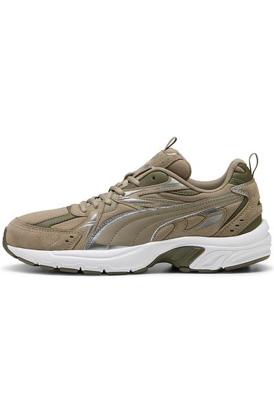 Puma Milenio Tech Suede Men's Green Sports Shoes 39348915