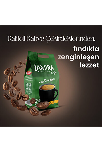 LAMİRA Lamira Poşet Fındıklı Kahve 3ü1 Arada 18g* 50 Adet