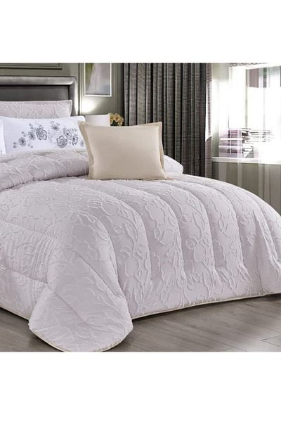 Moon Luxury Embroidered Jacquard Bedspread, 4 Pieces, 220x170cm, 200x120+35cm, 78x50cm, 78x50+5cm, 6kg