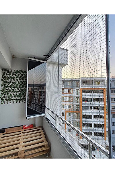 WINBLOCK Pets Balkonlar Için Kedi Güvenlik Ağı 200cm X 400cm