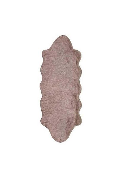 Comfy Long Fur Carpet Light Brown 140x60cm