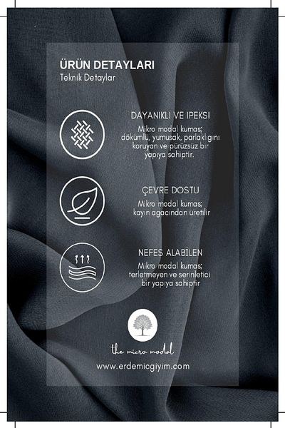 Weweus Black Micro Modal Premium Men's Boxers