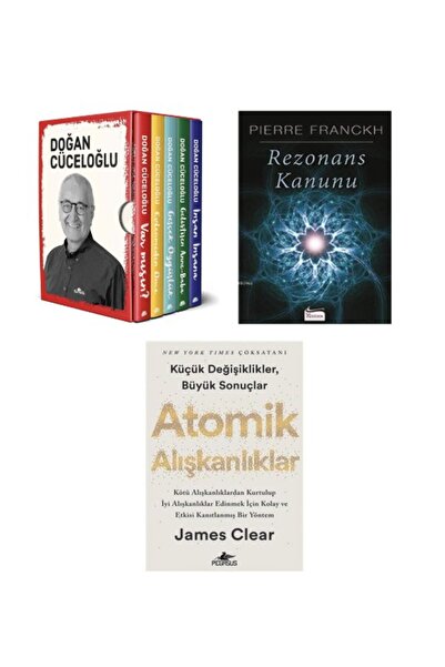 Koridor Yayıncılık DOGAN CUCULOGLU SETI ( 5 KITAP KUTULU )- ATOMIK ALISKANLIK...