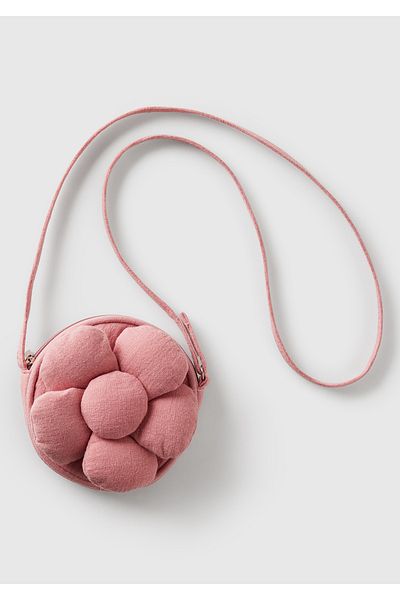 United Colors of Benetton Girl's Pink 3D Shaped Padded Shoulder Bag