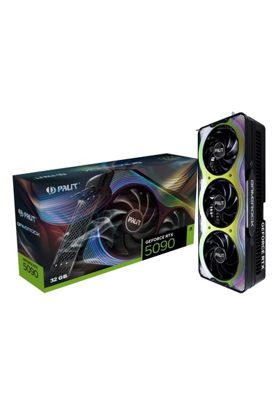 PALIT Nvidia Geforce Rtx5090 Gamerock 32gb 512bit Gddr7 Ekran Kartı Ne75090019r5-gb2020g