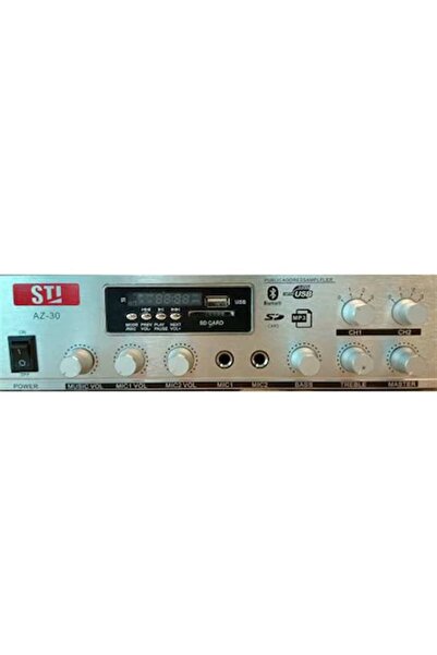 STİ Stı Az-30 2x60 Watt Hat Trafolu Mixer Amplifikatör