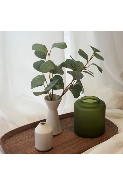 IKEA SMYCKA Artificial Spray, Eucalyptus, 29 cm – Realistic Greenery, Indoor/Outdoor, Low Maintenance