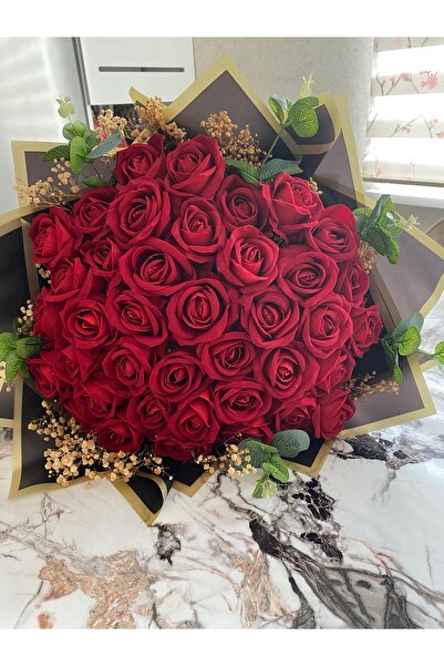 cloudhome Kız isteme çiçeği 41 li kırmızı gül