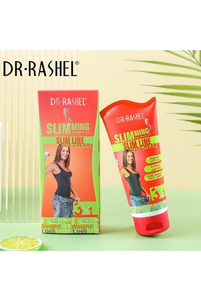 DR.RASHEL كريم دكتور راشيل سليم لاين الساخن | جل تنحيف لحرق الدهون ومكافحة السيلوليت لشدّ الجسم وتقويته