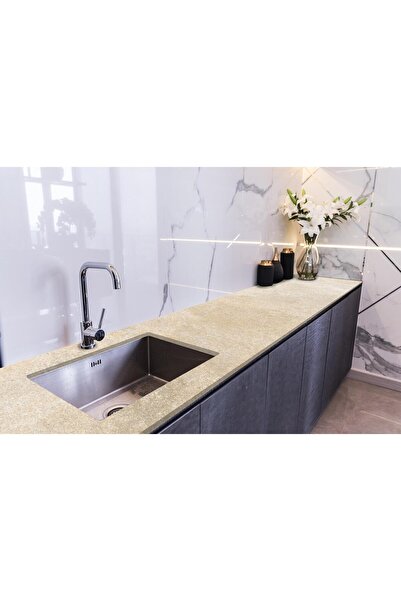 StickerArt Tezgah Üstü Fayans Kaplama Folyosu Mutfak Tezgahı Kaplama Weathere...