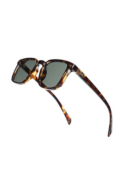 WATCHOFROYAL Royal Eyewear Re981 Green Leopard Sunglasses