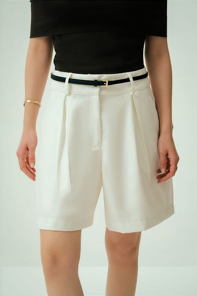 Wear Three Points Rise Gabardine Shorts
