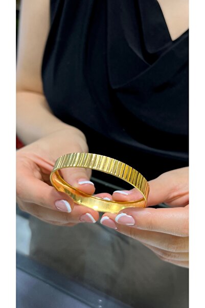 10 gr (GRAM) Dalmaçya Şarnel Bilezik 22 Ayar Altın Yatırımlık Işçiliksiz