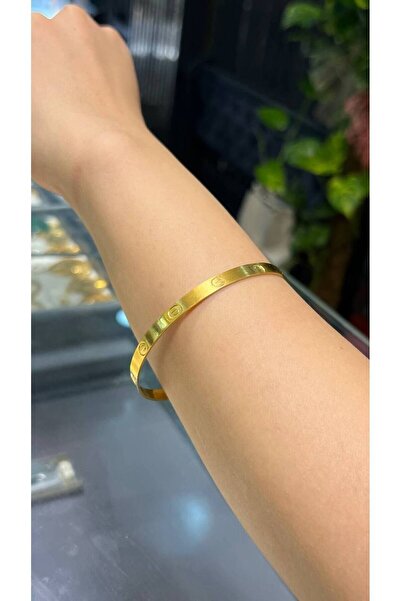 kuyumcu nurettin 20 gr (GRAM) Çivi Desenli Kibrit Çöpü Bilezik 22 Ayar Altın Yatırımlık Işçiliksiz