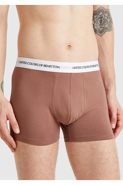 United Colors of Benetton Men's Brown Boxers