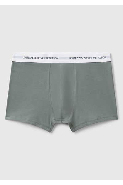 United Colors of Benetton Men's Pale Green Boxers