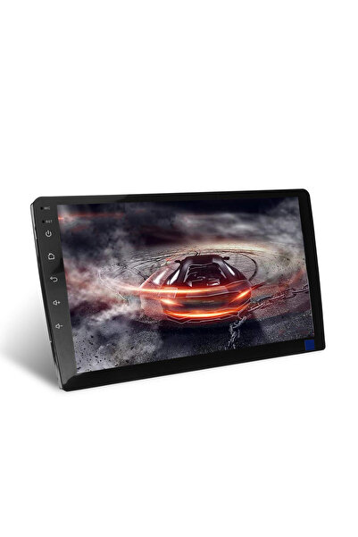 Abacus ستيريو سيارة بشاشة لمس 10 بوصات - بلوتوث، راديو FM، نظام ملاحة GPS، دعم كاميرا الرؤية الخلفية