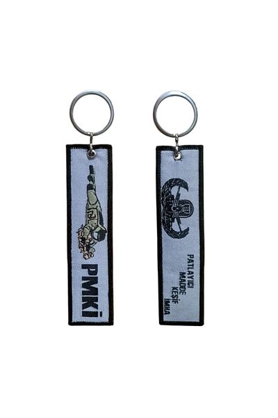 Seyhan Askeri Malzeme Nano Knitted Keychain - Fabric Keychain - Eod Bomb Disposal