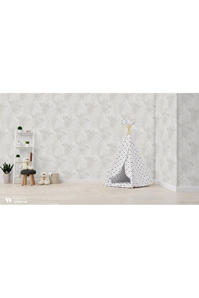 Adawall İCON 24107-1 SOFT BEYAZ RENGİ ORMAN TEMALI DUVAR KAĞIDI 16,50 M2