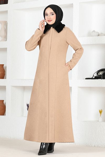 ModaMerve Παλτό Mink Stash - Furry, End5563 Model