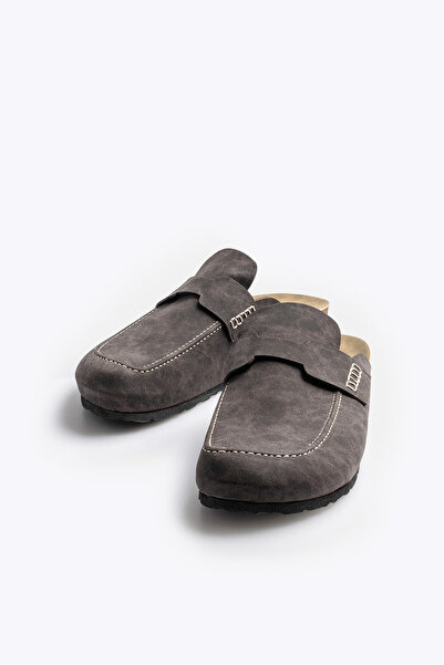 GIESTO Closed Gray Slippers