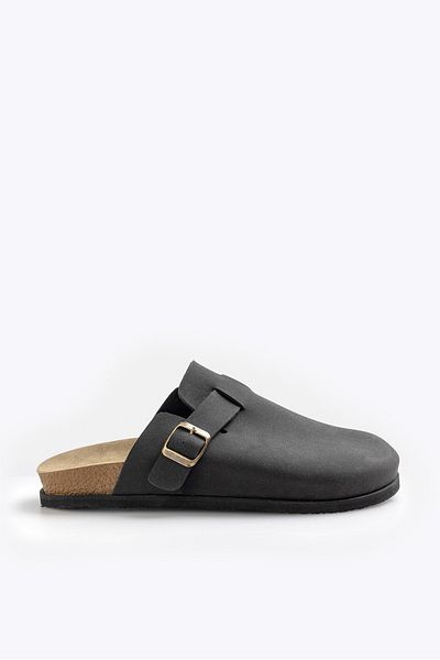 GIESTO Off Anthracite Slippers