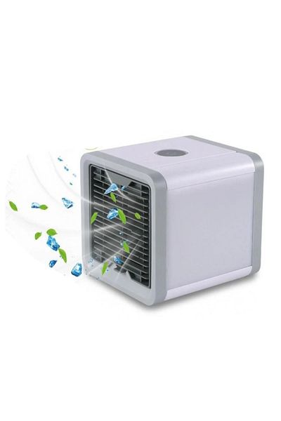 Denx مكيف الهواء المحمول الصغير DX2553 يبرد ويرطب وينقي الهواء من الغبار