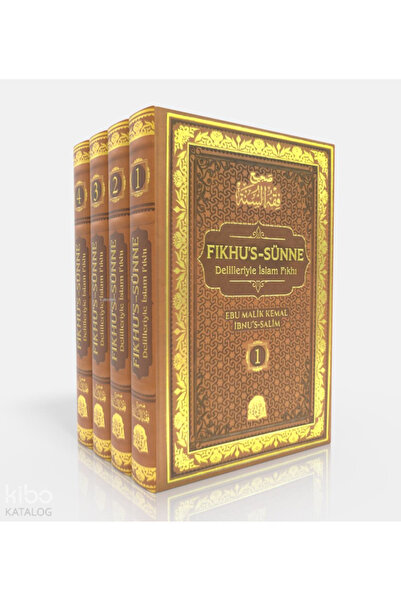 Çağdaş Kitap Fıkhus Sünne - Delilleriyle İslam Fıkhı (4 Cilt, Termo Deri Cilt...