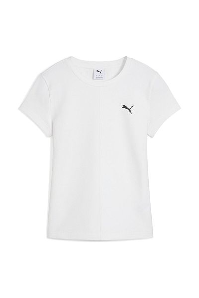 Puma Tricou PUMA pentru femei WARDROBE ESS RIBBED SLIM TEE - 62976602