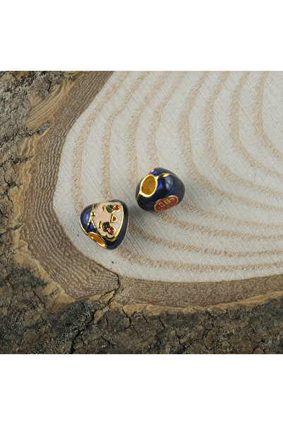 Prestij Boncuk Aparat de distanță metal Matryoshka bleumarin