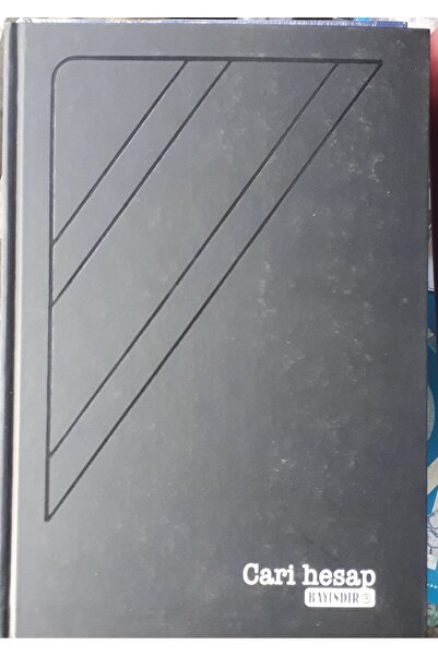 Bayındır Cari Hesap Defteri 240 Yaprak 17x24 Cm  Bayındır Marka