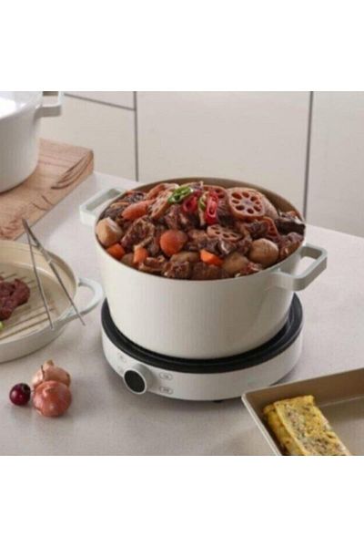 NEOFLAM Fika Aluminum Cast Deep Pot 26 Cm