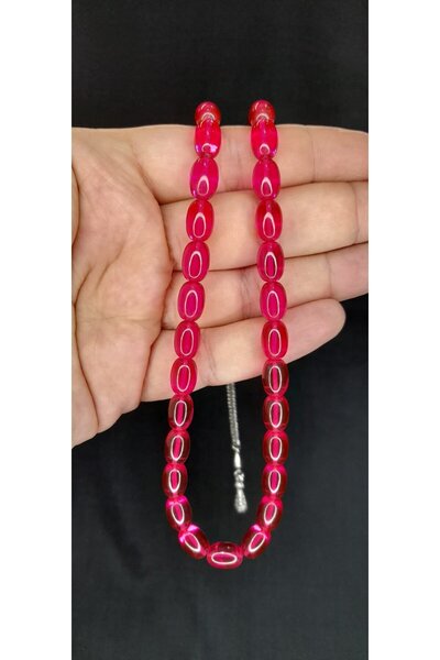 Anemore Collection Φωτιά Κεχριμπάρι Ροζ Χρώμα Κάψουλα Κομμένο σε Σχήμα Τ-378
