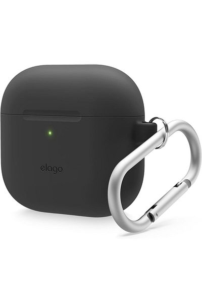 Elago AirPods 4 Silicone Hang case - Black