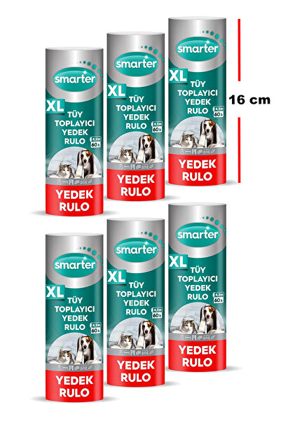 SMARTER Ανταλλακτικό ρολό συλλογής χνούδι Xl 6 τεμαχίων