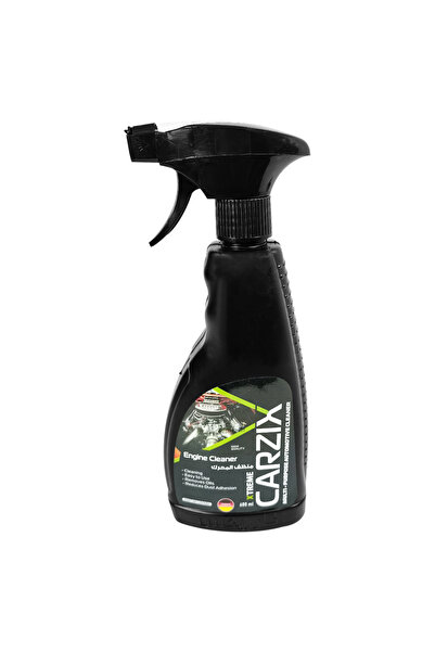 CARZIX بخاخ منظف محرك السيارة 600 مل - يزيل الزيت وينظف سطح المحرك ويقلل الغبار